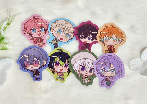 die-cut stickers